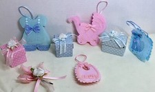 8 Miscellaneous Baby Boy and Baby Girl Shower Party Favors