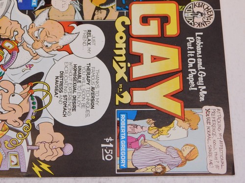 GAY COMIX #2 - High Grade - LGBTQA 1st Print Underground Comics - 第 10/24 張圖片