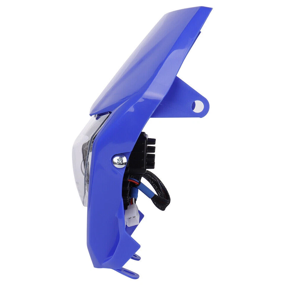 Faro LED DRL carenado azul para Yamaha WR450F WR250F TTR WR 400 450 2013-2023 Foto 3 de 4