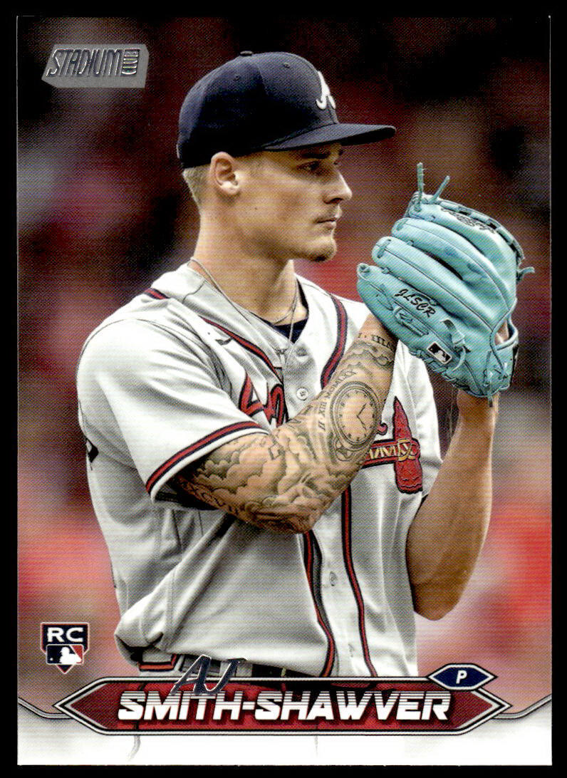 2024 Topps Stadium Club AJ Smith-Shawver Rookie #55 Atlanta