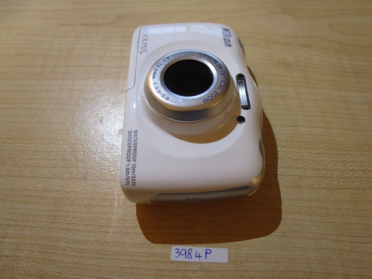 Nikon COOLPIX S33 13.2MP Digital Camera - White. Read | eBay Nikon COOLPIX S33 13.2MP Digital Camera - White. Read | eBay