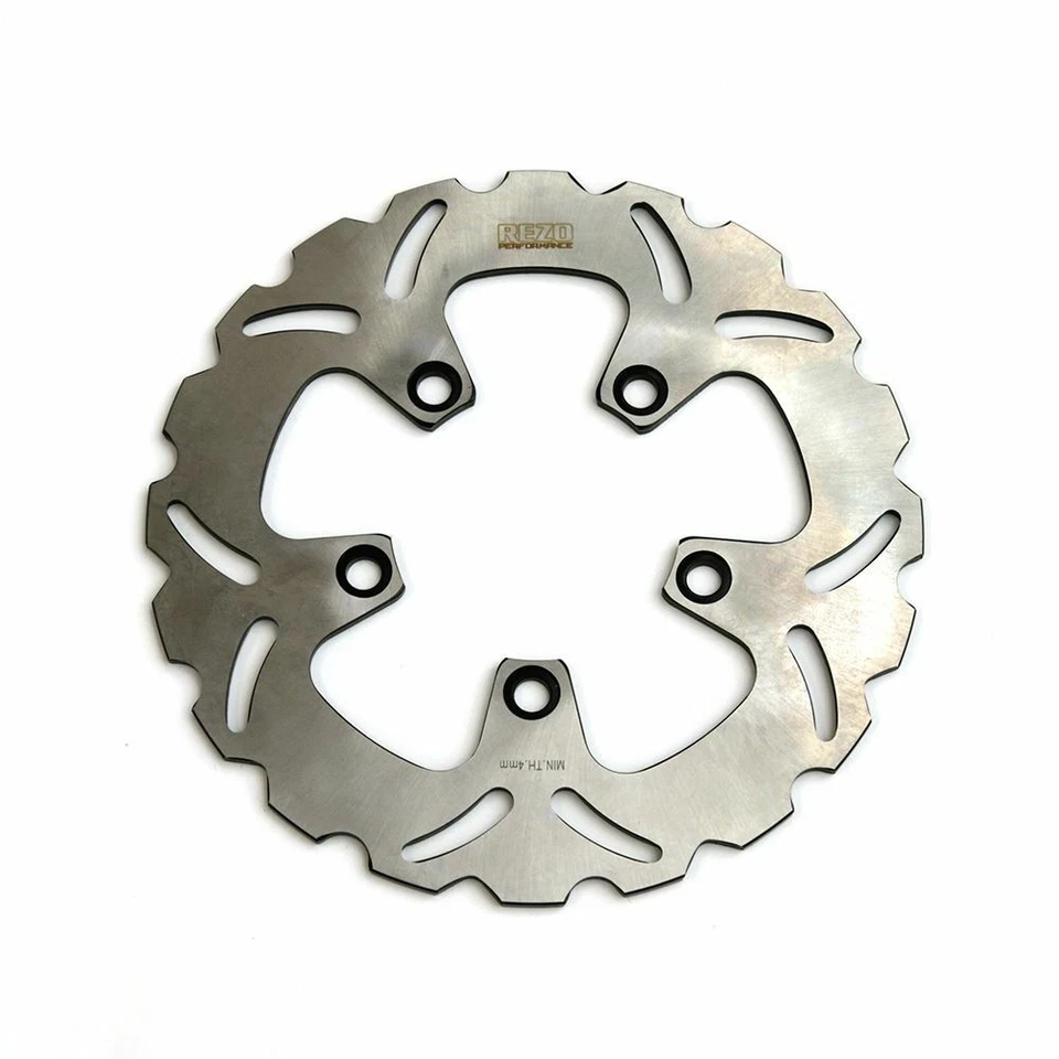 Волнистый задний тормозной диск Rezo из нержавеющей стали подходит для Suzuki SV 650 N 99-02 - Изображение 2 из 4