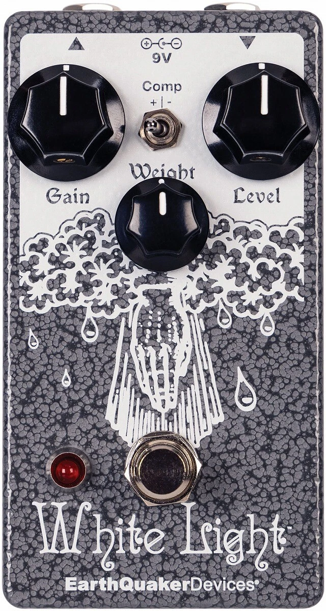 New Earth Quaker Devices White Light Hammered EQD Earth Quaker