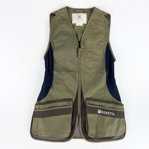 Beretta Silver Pigeon Evo Vest Full Zip Shooting Hunting Vest Top Womens S