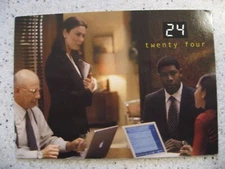 Twenty Four 24 President Palmer P2 Promo Card - TM & Twentieth Century Fox