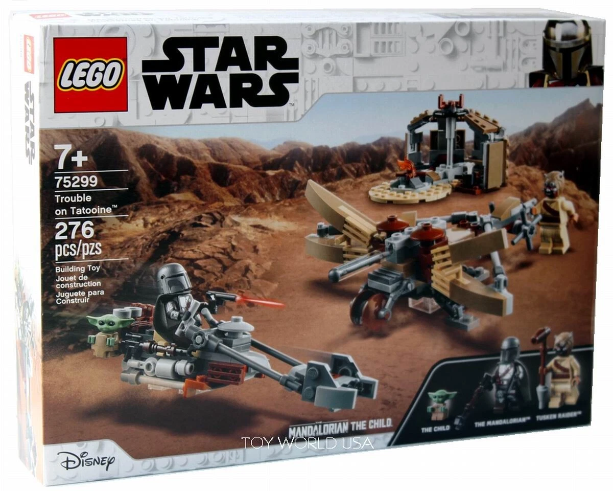 LEGO STAR WARS 75299 Trouble on Tatooine Building Toy Set eBay