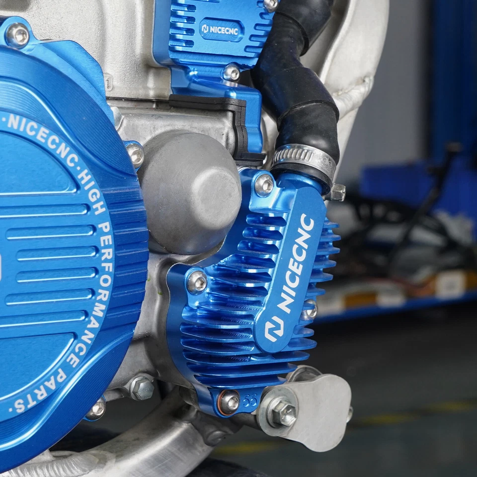 Cubierta de bomba de agua NICECNC para Yamaha YZ250 1999-2024 YZ250X 2016-2023 Foto 2 de 4