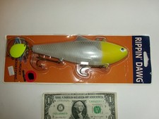 Musky Innovations Rippin' Dawg Musky Rubber Muskie Lure Lemon Head - NIP