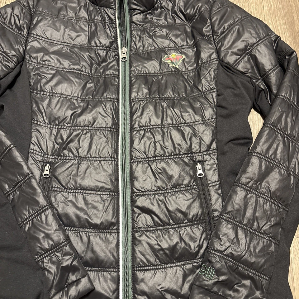 Chaqueta con cremallera G-III Sports by Carl Banks para mujer NHL Wild Hockey talla XS Foto 4 de 4