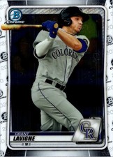 Grant Lavigne #BCP-121 2020 Bowman Chrome Prospects Colorado Rockies MBBC#370