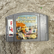 Nintendo Star Wars Episode I: Racer (Nintendo 64 N64) Racing Game Cartridge