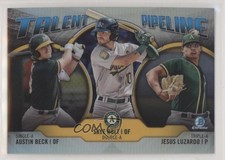 2019 Bowman Talent Pipeline Chrome Jesus Luzardo Skye Bolt Austin Beck 0st9