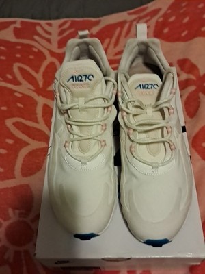 nike air max 270 react White Auqa