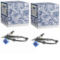2X Vemo ABS-SENSOREN Hinten Beidseitig Passend FÜR CitroËN Saxo Peugeot 106 |