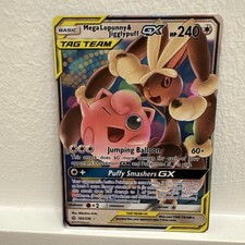 Mega Lopunny & Jigglypuff GX 165/236 Sm-Cosmic Eclipse Holo on eBay