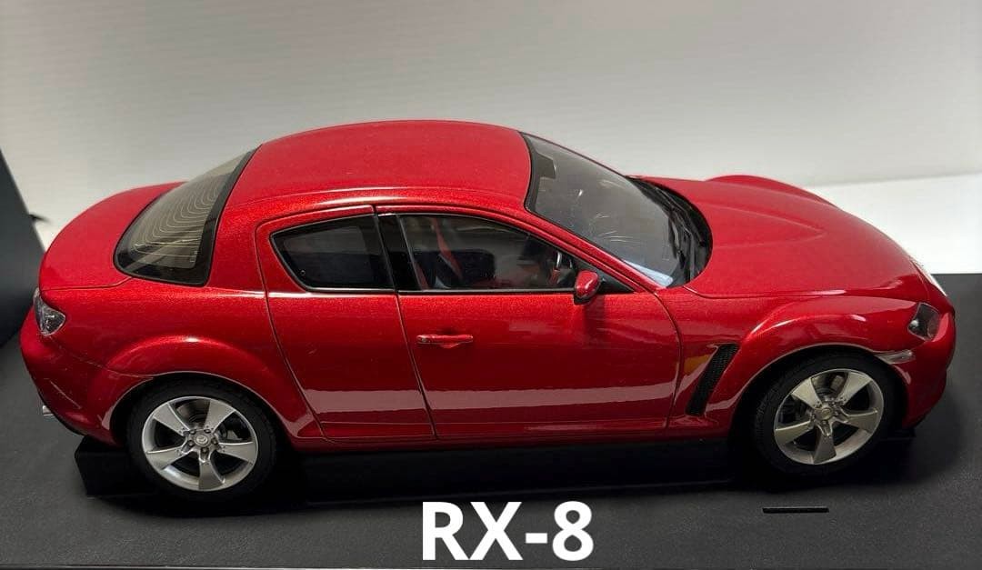 AUTOART Mazda RX-8 1/18 Scale Model Car Red Open Doors Authentic