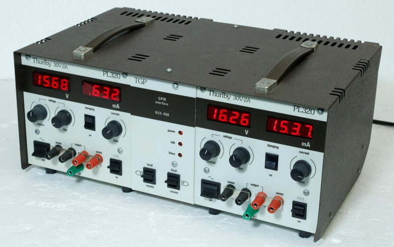 Thurlby PL320 Dual 30V 2A Variable Adjustable Workshop Bench DC Power Supply PSU