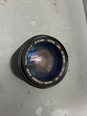 Vivitar Camera Lense 35-10MM Macro Focusing Zoom 1:3.2-4.0   No.77201013