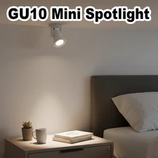 Dimmable GU10 3W Mini LED Spotlight Bulb Cool White Light Bulbs 6000k 4000k Warm