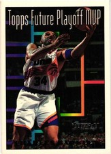 1993-94 Topps GOLD Future Playoff MVP Charles Barkley #204 Phoenix Suns HOF Mint