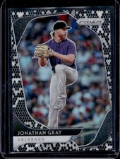 2020 Panini Prizm Jonathan Gray Snake Skin #/50 Rockies