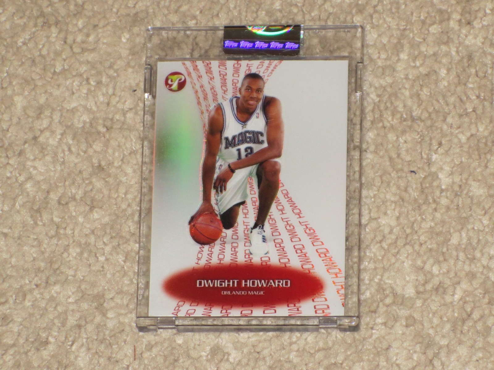 Dwight Howard 2004 Topps Pristine RC Rookie Card 007 /275 Uncirculated #102 HOF