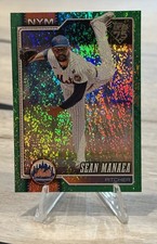 2026 Topps Series 1 Green Holo Foil /99 #332 Sean Manaea New York Mets