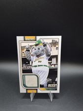 2026 Topps Celebrations Oakland A's Mascot Relic - MAS-ATH