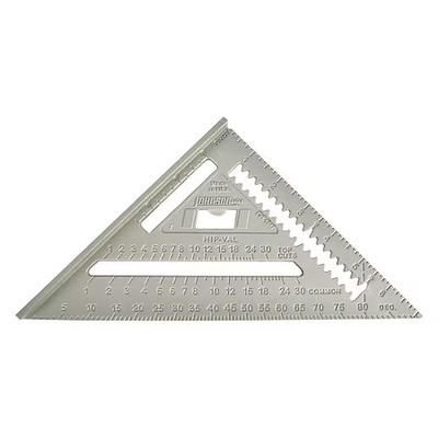 Johnson Level & Tool Ras-1B Rafter Angle Square, 7 In, Aluminum