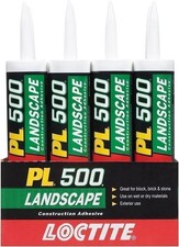 Loctite PL500 Landscape Block & Stone Adhesive, 10 fl oz, Cartridge