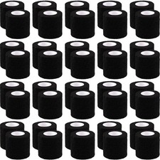 40 Rolls Self Adhesive Black Medical Bandage Wrap 2 inch Self Adherent