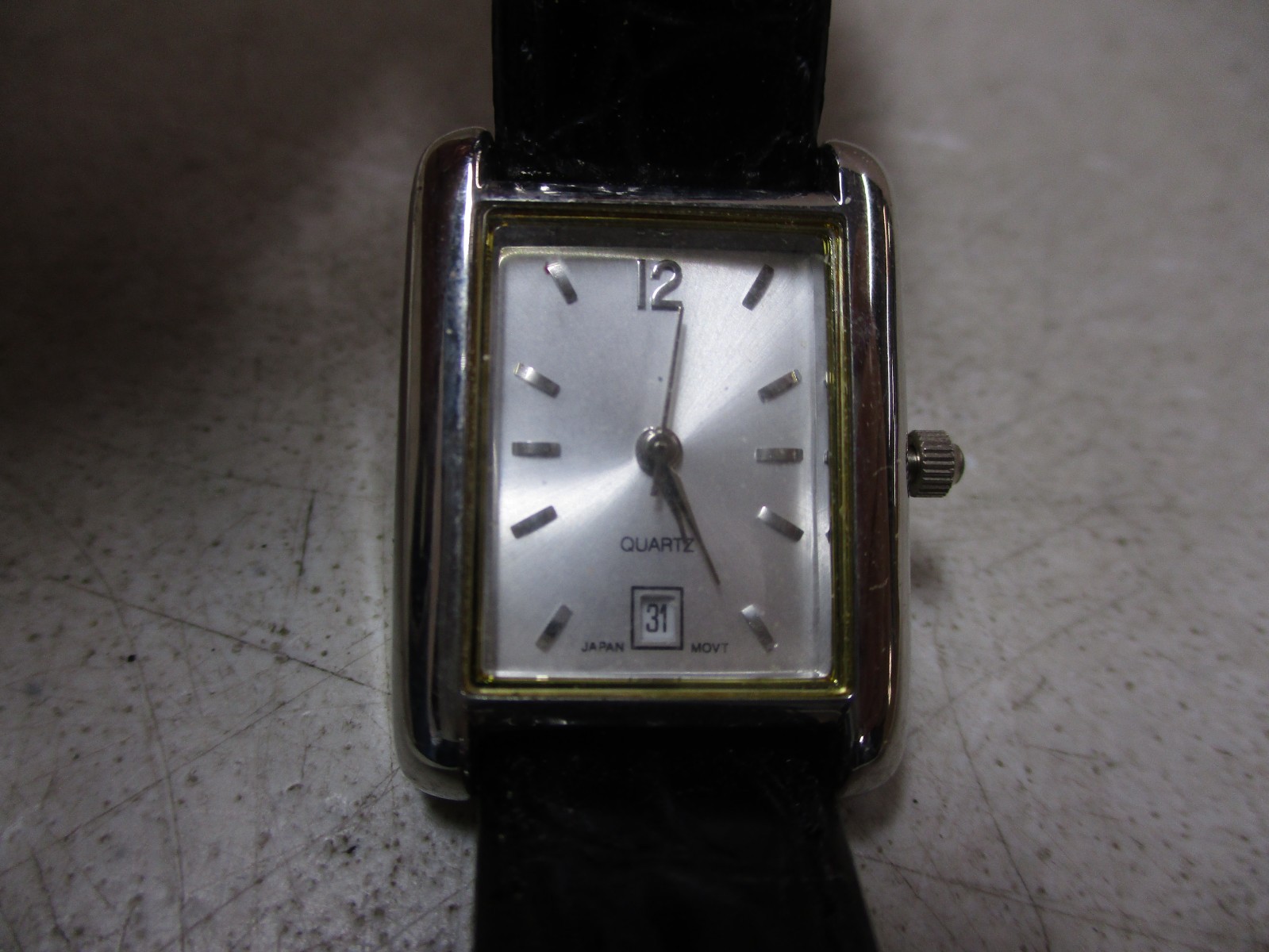 Lip Rectangular Tank Quartz Watch - image 2