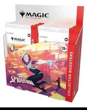 Magic: The Gathering Spider-Man Collector Booster Box 12 Packs Sealed NEW STOCK Magic: The Gathering Spider-Man Collector Booster Box 12 Packs Sealed NEW STOCK - Image 1