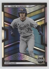 2023 Panini Elite Extra Edition Prime Numbers A 61/200 Jake Deleo #12 0zt7