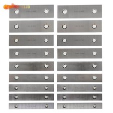 Parallel Set 9 Pair 1/4 inch Thick 6 inch Long 0.0002 inch Precision