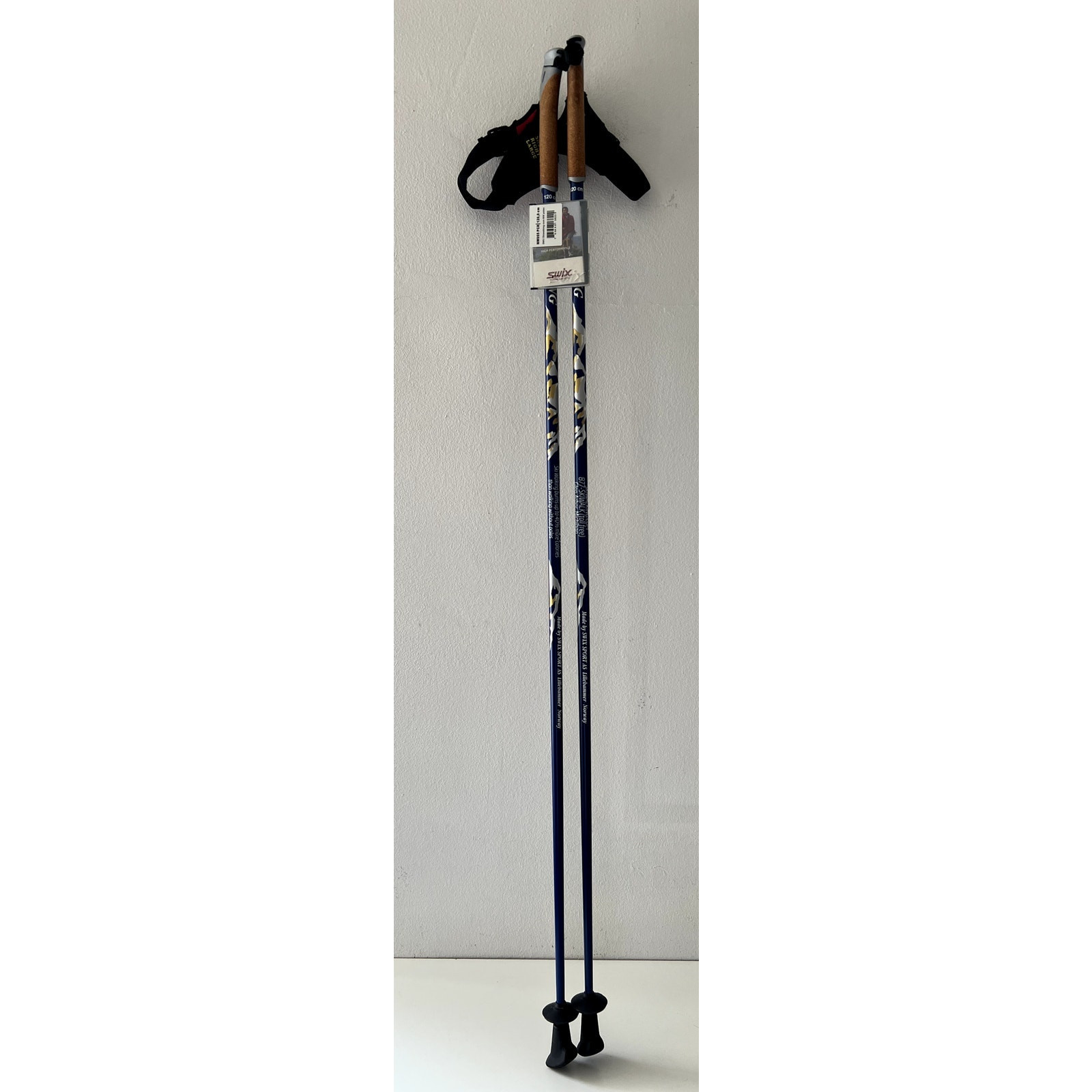 New Swix SMU Nordic Ski Walking Trekking Hiking 120CM Aluminum Poles