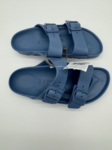 Birkenstock Damen Arizona Essentials EVA Sandalen Elem Blue Gr. 36 Neu mit Etikett - Bild 4 von 7