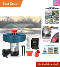 Advanced 750W Floating Pond Fountain Aerator - Elegant Above Ground Design