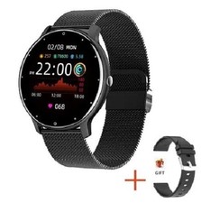 Smart Watch Men Women Full Touch Screen Sport Fitness Watch Man IP67 Waterproof