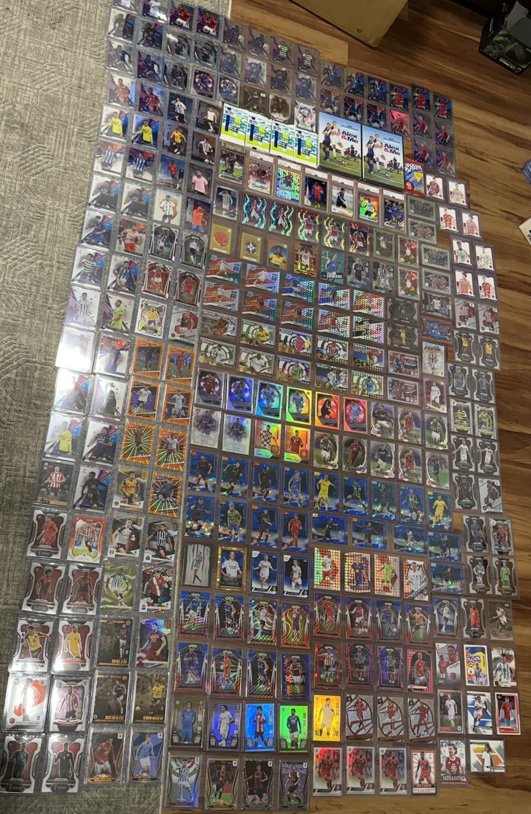 Soccer Card Collection Lot 450+ Messi BGS 10 SP PSA 10 Autos Rookie Sealed Packs view 1