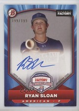 2025 Bowman Chrome All-America Game Auto 199/199 Ryan Sloan #AA-RS Auto 15xk