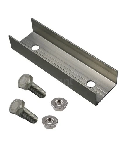 Alu Profilverbinder für 40x40 mm Solarschiene PV Schienenverbinder