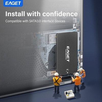 EAGET 2.5インチSSD 480GB EAGET 120G 240G 480G Internal SSD Hard Drive 2.5' SATA III Solid