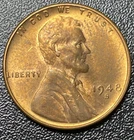 1948-S  About Uncirculated Lincoln Cents