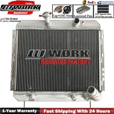 Aluminum Radiator Fit 1969-19711970 Jaguar Xke E-type 4.2l Series Il At Mt 2row Aluminum Radiator Fit 1969-19711970 Jaguar Xke E-type 4.2l Series Il At Mt 2row