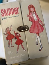 Vintage 1964 Skipper Barbie Sister Doll Carrying Case Mattel