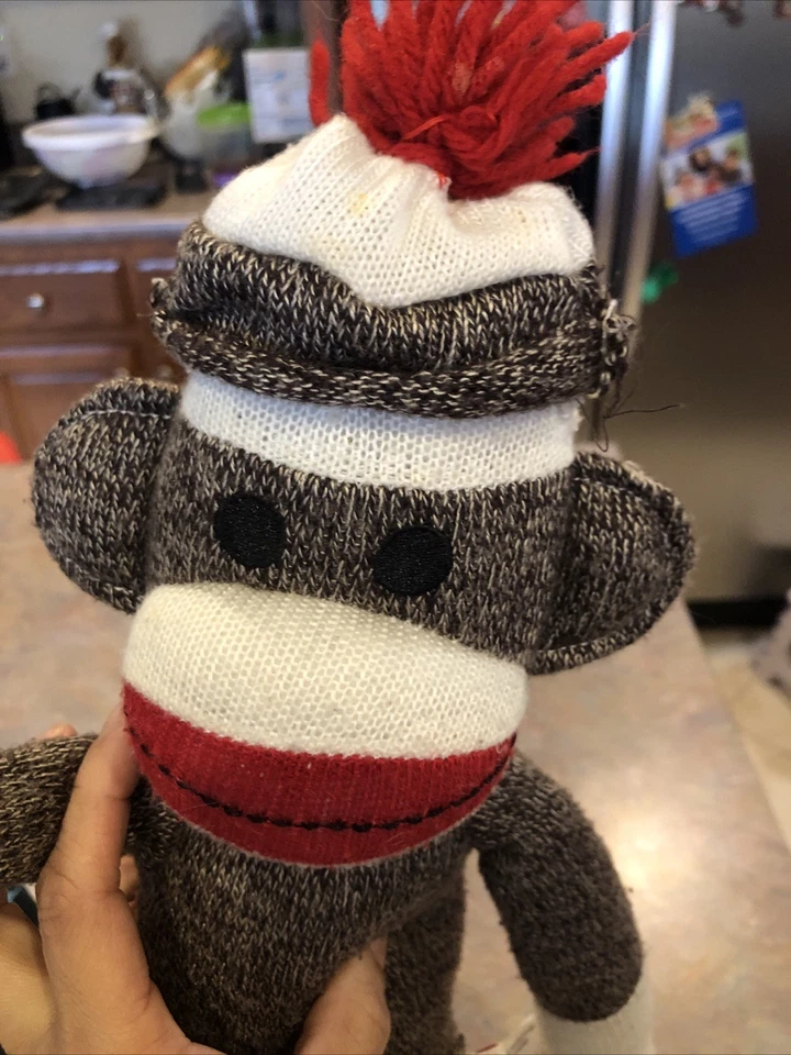 "Calcetín vintage mono 19"" Schylling" Foto 4 de 4