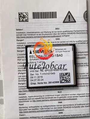 NEW 1PCS 6SL3054-0EH00-1BA0 SIEMENS SINAMICS S120 COMPACTFLASH CARD V4.7