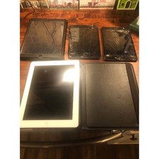 Bundle of 4 IPads - Various Models and Conditions - for parts or repairs