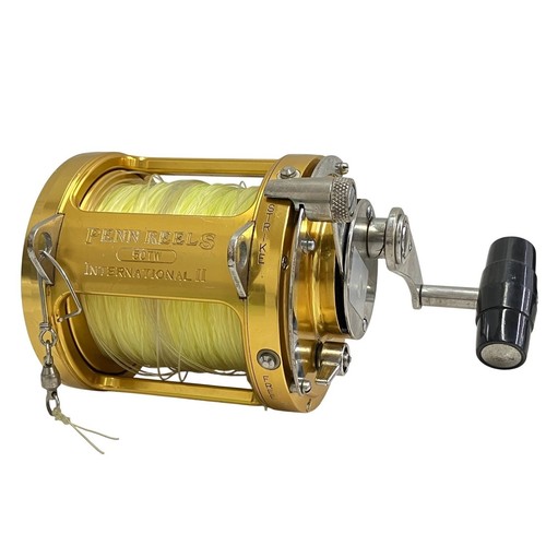 Moulinet De Pêche Penn International II 50TW - Pour Gros Jeu, Droit, Occasion Révisé